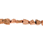 Pyrite Rose Gold Coated Beads