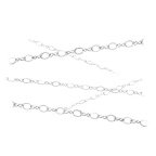 SS FIGURE EIGHT CHAINS