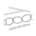 SS HAMMERED CHAINS
