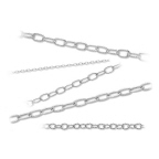 SS TWISTED CABLE CHAINS